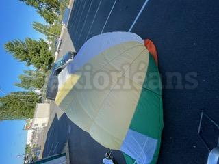 parachute de secour de largeur TAP française