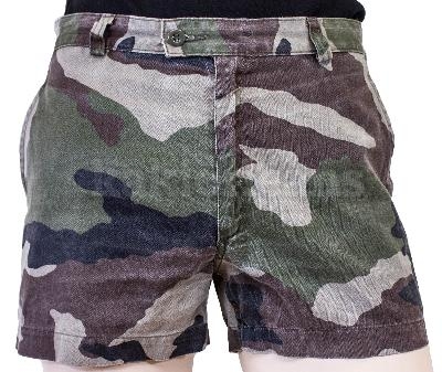 Short camouflé outre mer original Armée Française.