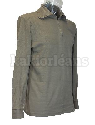 Chemise F1 coton kaki occasion original armée française.