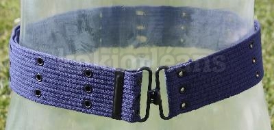 Ceinturon en toile Bleu