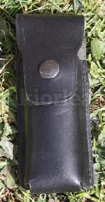 Porte chargeur G2 en cuir noir Gendarmerie