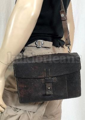 Sacoche en cuir armée Suisse année 1939