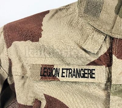 Bande patro fond tissu désert - LEGION ETRANGERE