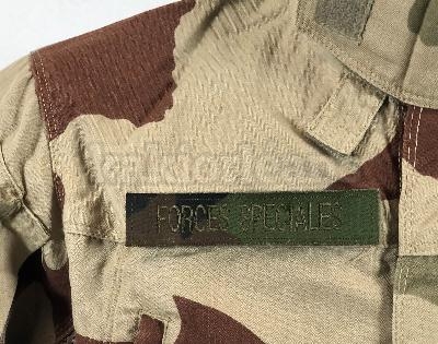 Bande patro - fond tissu camo - FORCES SPECIALES