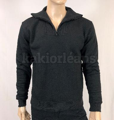 Pull camionneur noir - 100 % polyester