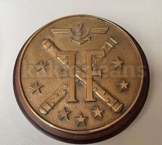 Plaque Marine Nationale Force Fraicaise