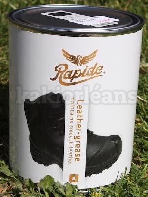 Cirage noir + graisse pour rangers 1000 ml