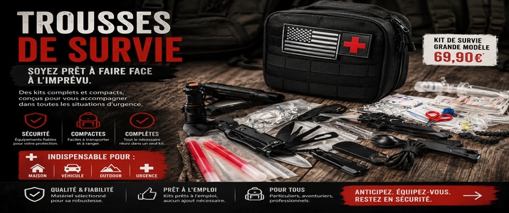 trousses de survie surplus